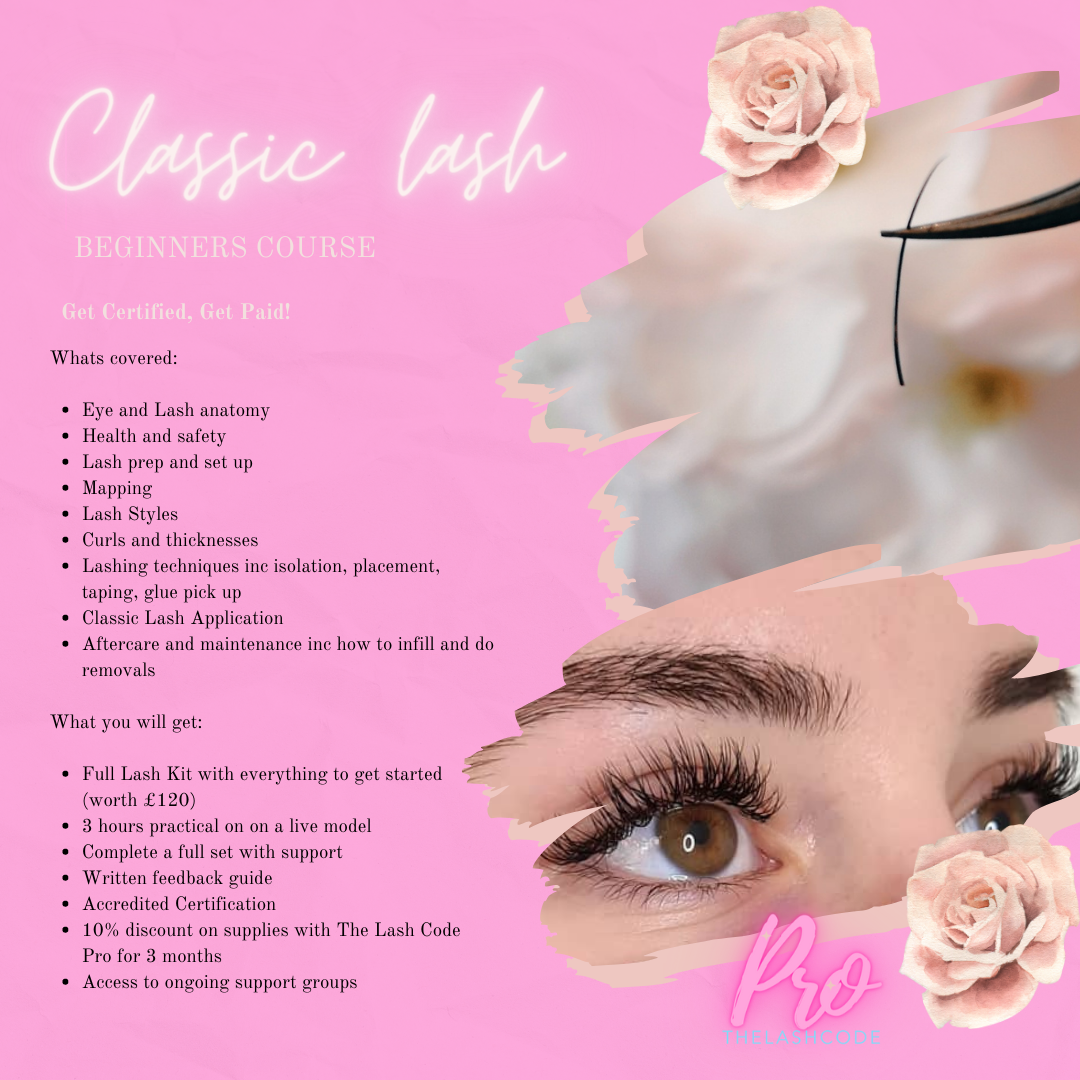 Classic Lash Beginner Course